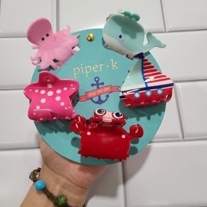 Piper K Seas the Day hair clips hair claws